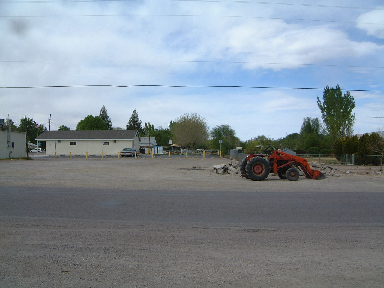 Alamo Nevada — Looking from the station (North)