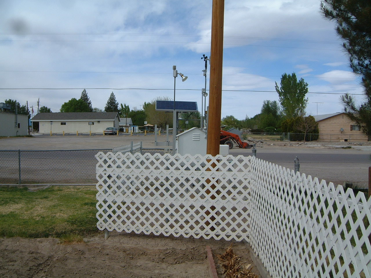 Alamo Nevada — Looking to the station (North)