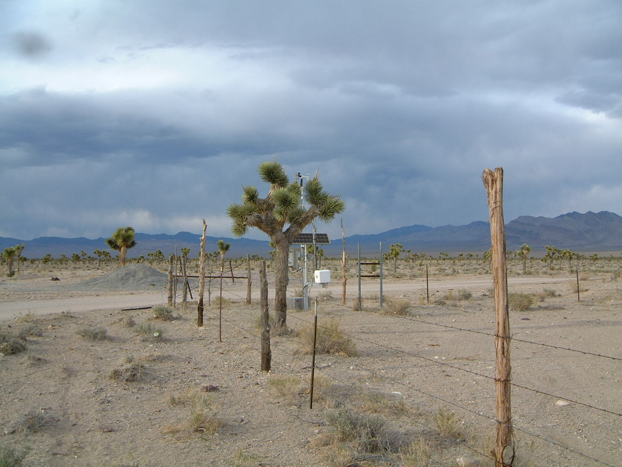 Anchor Brand Ranch Nevada — Looking to the station (North)