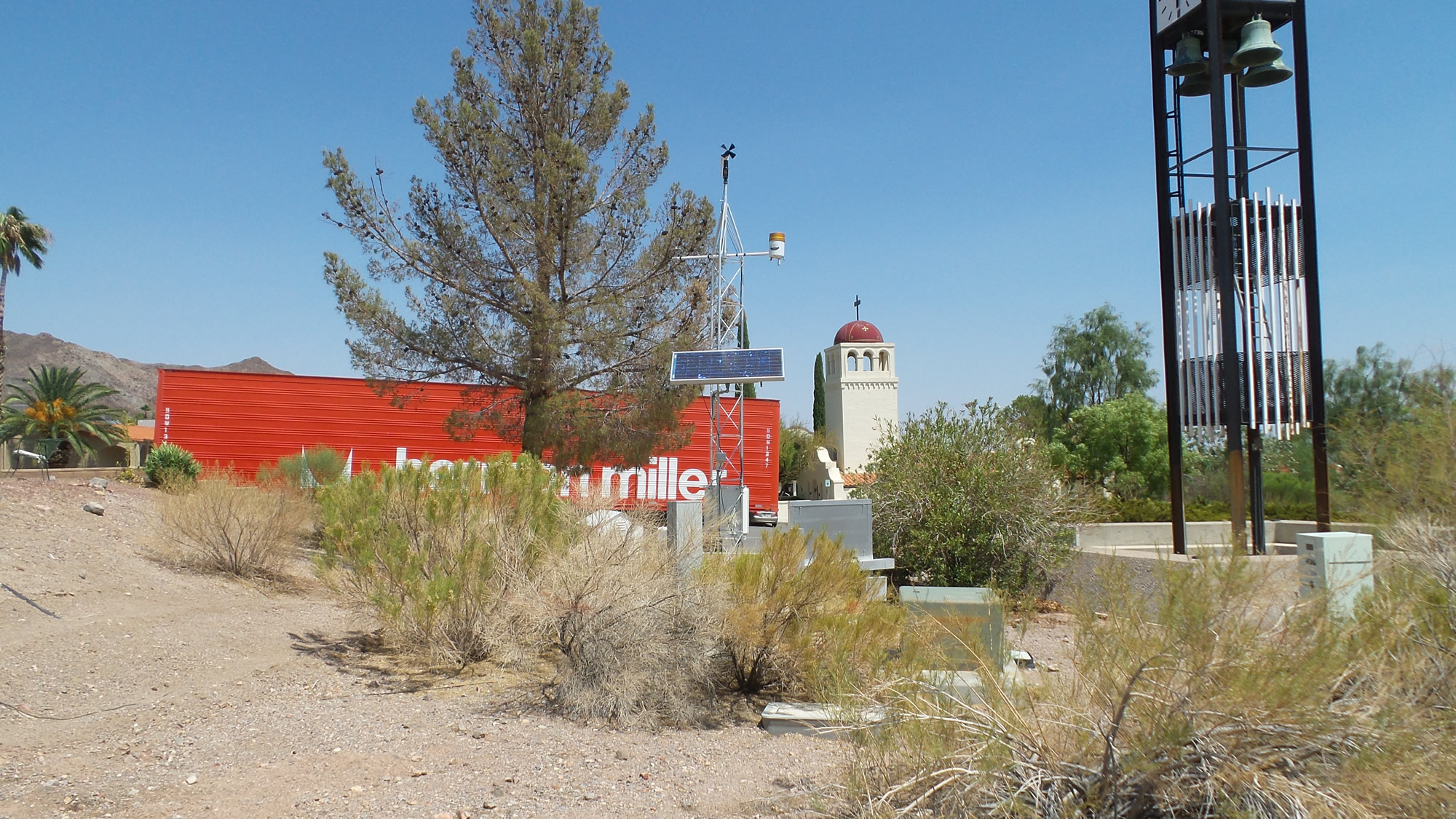 Boulder City Nevada — Looking to the station (North)
