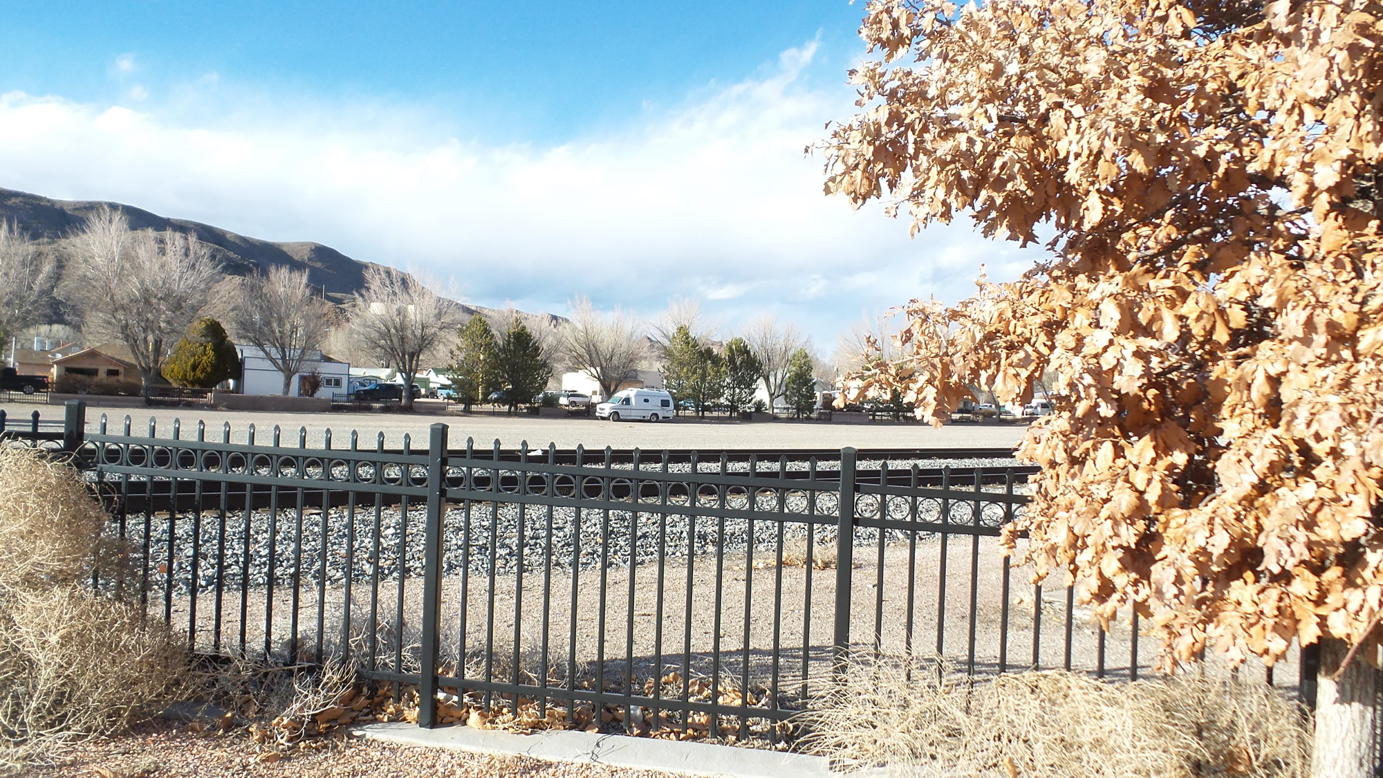 Caliente Nevada — Looking from the station (North)