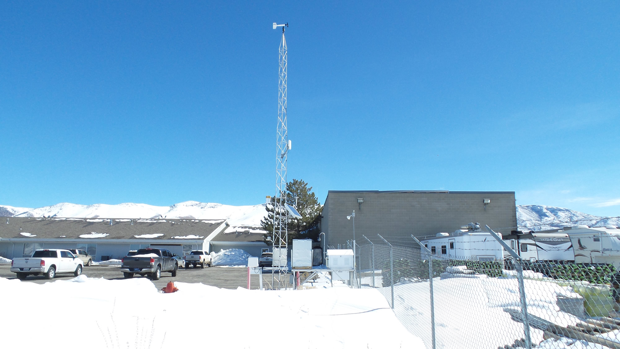 Ely Nevada — Looking to the station (East)