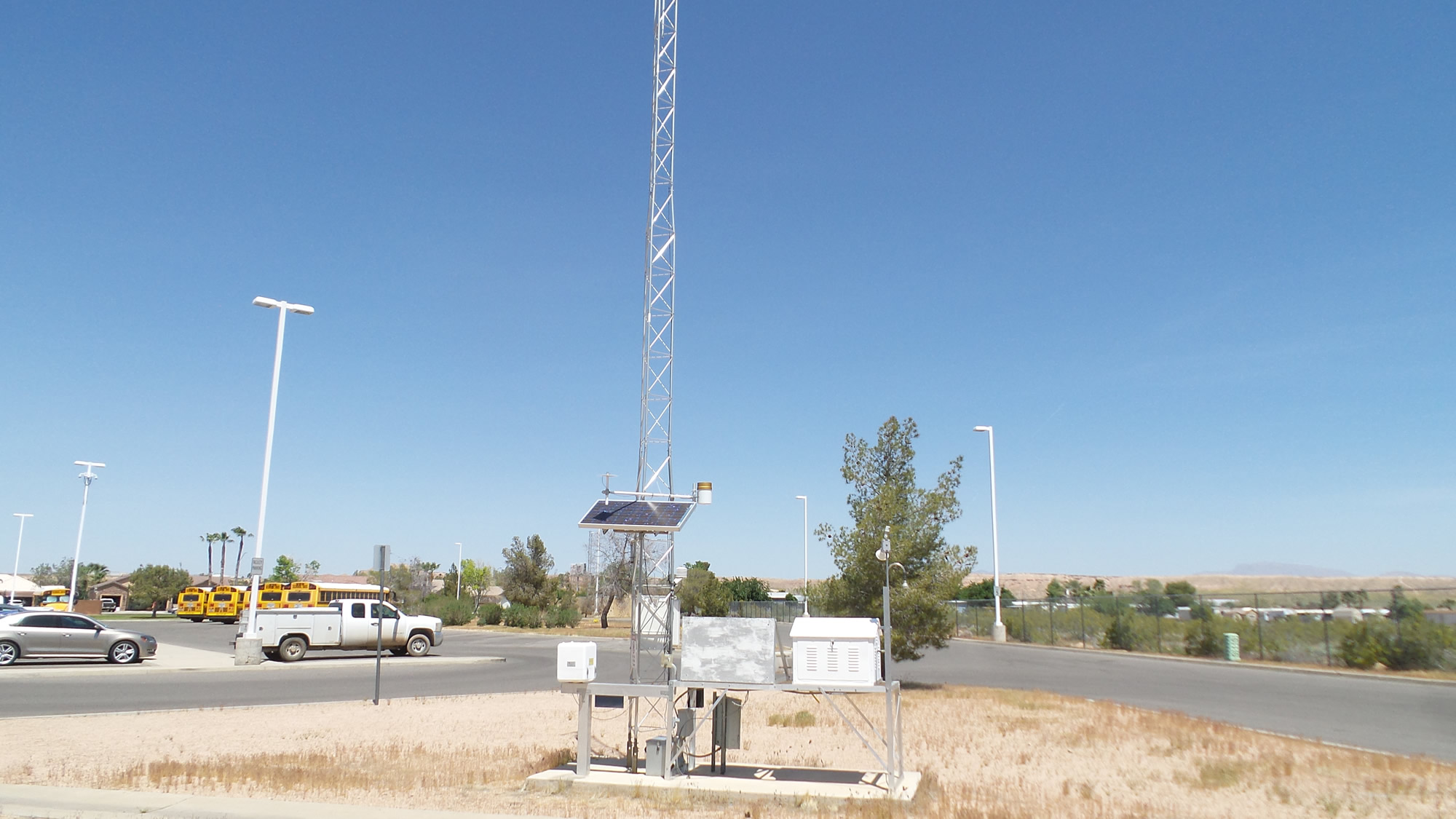 Mesquite Nevada — Looking to the station (North)