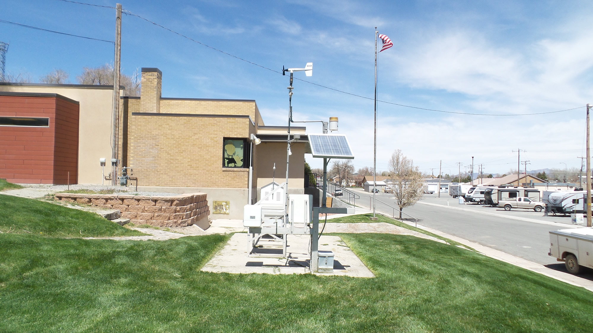 Milford Utah — Looking to the station (North)