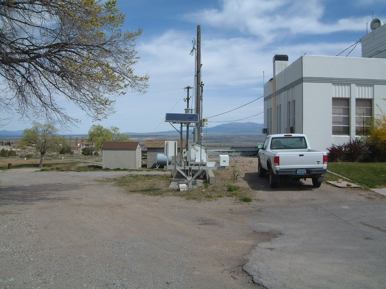 Pioche Nevada — Looking to the station (North)
