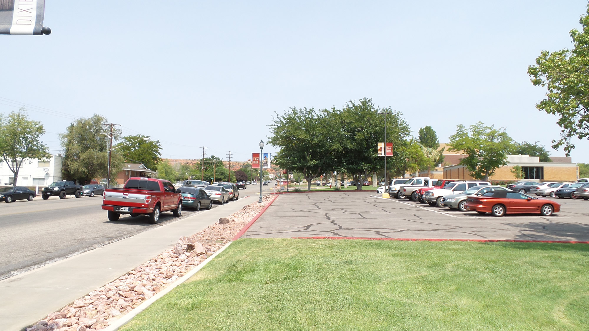 St George Utah — Looking from the station (North)