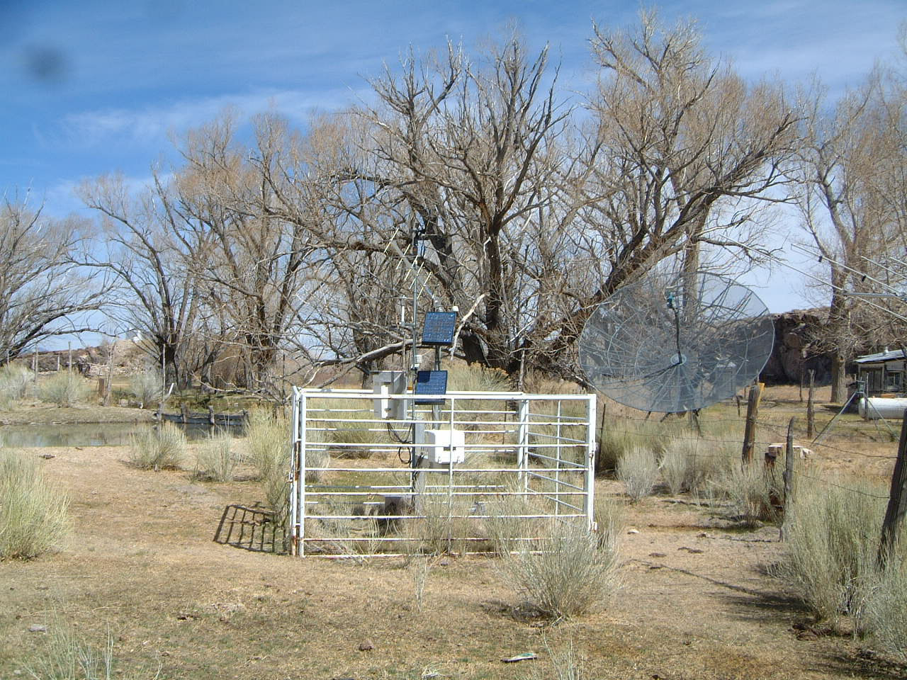 Stone Cabin Nevada — Looking to the station (North)