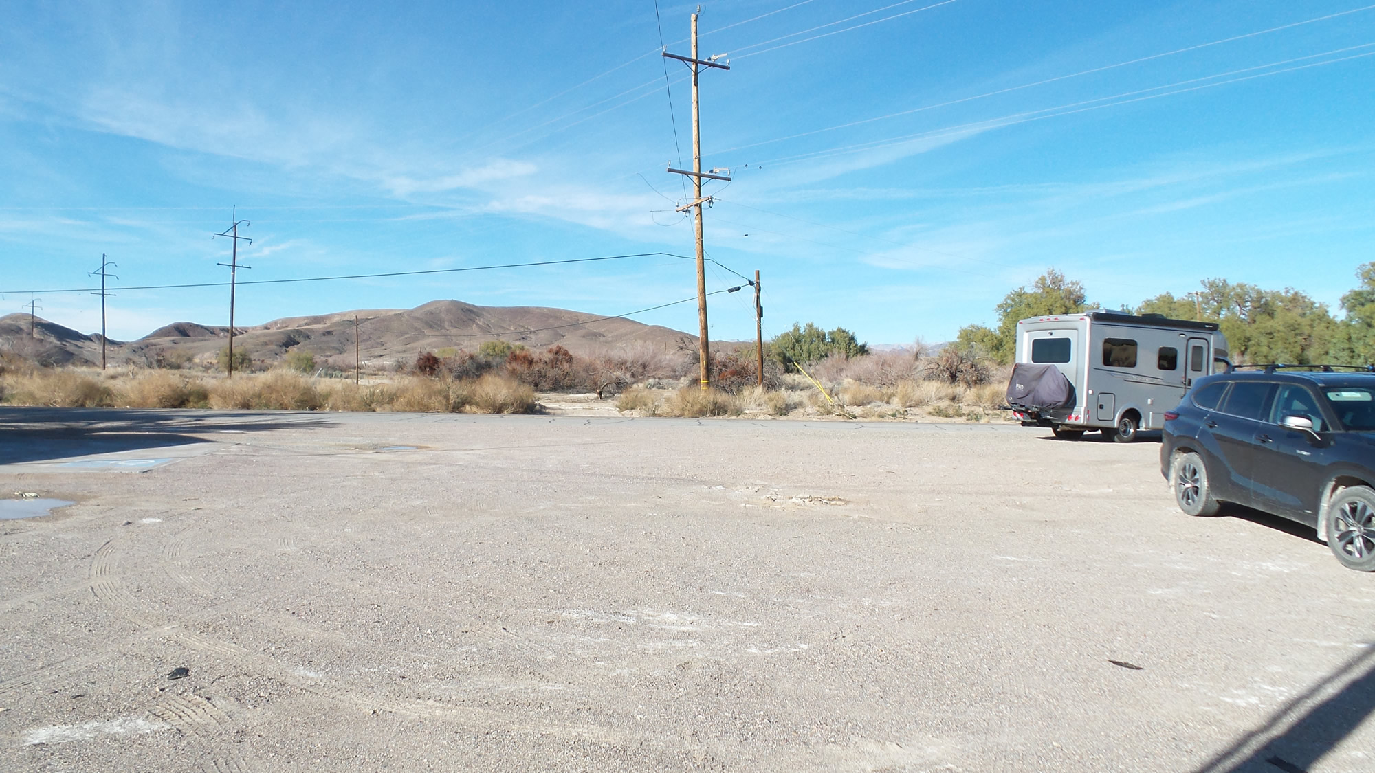 Tecopa Shoshone California — Looking from the station (North)