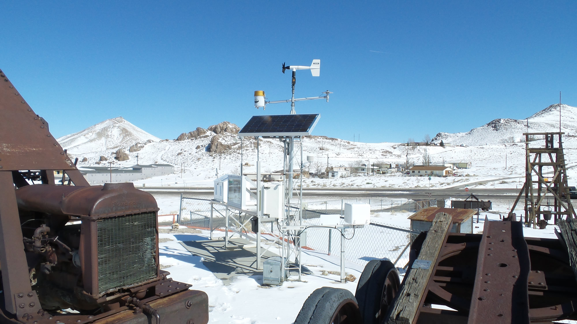 Tonopah Nevada — Looking to the station (North)